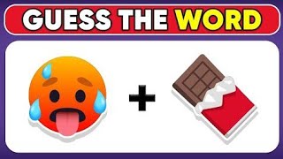 Guess The Words By Emoji  Emoji Quiz Challenge 2024 [upl. by Aiouqahs270]