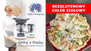 Bezglutenowy chleb ziołowy  Przepis na Thermomix  Myśli Potarganej [upl. by Furey82]