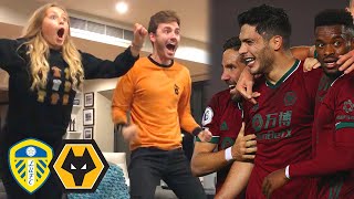 AMAZING JIMENEZ GOAL TOP BUNS Leeds Vs Wolves 01 Finerrz Vlogglebox [upl. by Savihc]