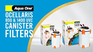 Aqua One Ocellaris UVC 8501400 Canister Filter [upl. by Rossuck]