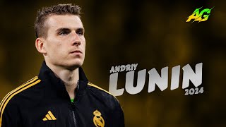 Andriy Lunin Madrid 202324 â— Madrid Surprise â— Best Saves  HD [upl. by Naejamron]