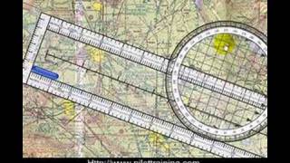 How Pilots know where to go  Using a Plotter [upl. by Mavra]