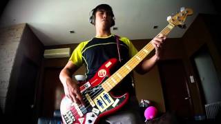 Distant Early Warning Bass Cover  Rush [upl. by Jemie]