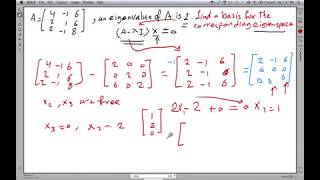 eigenvector  eigenvalue 3 Arabic [upl. by Neelehtak151]