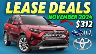 Best Lease Deals for November 2024  Best SUVs Lease Deals in 2024 [upl. by My]