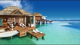 OverWater Bungalows  Sandals Royal Caribbean [upl. by Michaud]