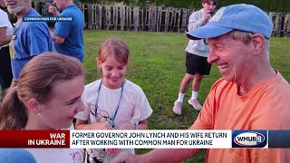 Former Gov John Lynch and his wife return after working with Common Man for Ukraine [upl. by Sarene904]