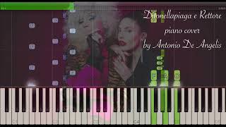 Ditonellapiaga e Rettore  Chimica  piano cover by Antonio De Angelis [upl. by Trauts]