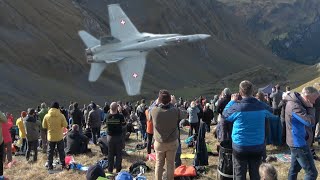 AXALP 2023 The Best Air Show in The WorldSWISS AIR FORCE LIVE FIRING 4K [upl. by Federico604]