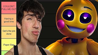 RANKING FNAF CHARACTERS ID SMASH [upl. by Sprung]