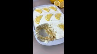 TIRAMISÙ AL LIMONERICETTA SUPER ORIGINALE 🤤🍋🥄 Shorts [upl. by Serles]