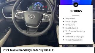 2024 Toyota Grand Highlander Hybrid Cedar Falls IA UD24052 [upl. by Sokram]