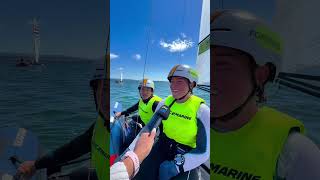 Kwinten en Lieselotte Borghijs new Nacra 17 Junior World champions [upl. by Akemit]