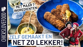 KROKETTEN ZELF MAKEN  CHICKSLOVEFOOD [upl. by Hosfmann176]