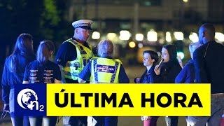 ÚLTIMA HORA  19 MUERTOS EN ATENTADO DURANTE UN CONCIERTO DE ARIANA GRANDE 23052017 [upl. by Ellerud]