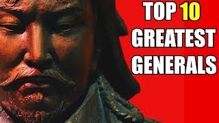 TOP 10 GREATEST GENERALS IN HISTORY  Ancient to PreModern [upl. by Rice]