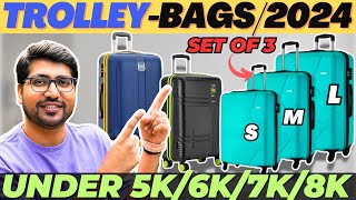 Best Trolley Bag Set Of 3🔥Best Trolley Bag In India🔥Best Trolley Bag Set Under 5000🔥Trolley Bags [upl. by Enneibaf918]