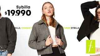 Lo último en Chaquetas Crop primero en Falabella [upl. by Hitoshi195]