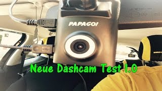 German Road Stories 014 Neue Kamera Test Dashcam Germany Papago GS 510 [upl. by Ioves63]