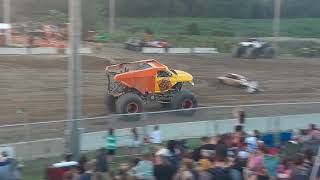 Goodells County Fair Monster Trucks 2024 Dirt Crew Freestyle [upl. by Atika]