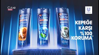 YEPYENİ CLEAR MEN İLE KEPEĞE KARŞI \u00100 KORUMA [upl. by Tutt]