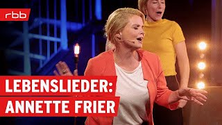 Annette Frier singt ihre Lebenslieder im Interview mit Max Mutzke  MusikTalkshow ReUpload [upl. by Laine640]