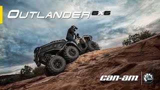 CanAm Outlander 6x6 XT ATV Features [upl. by Mure]