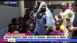 Group Donates Foodstuff To Widows Orphans In Abuja [upl. by Remington]