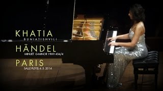 Khatia Buniatishvili  Haendel Minuet GMinor  HWV 4344 PARIS 04032014 [upl. by Lewak]