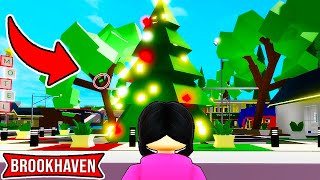 New CHRISTMAS UPDATE ADDED to Roblox Brookhaven RP [upl. by Teddy]