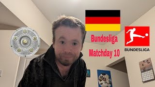 Bundesliga Matchday 10 Predictions 🇩🇪 [upl. by Yelnoc]