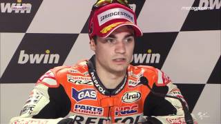 Dani Pedrosa interview after the Jerez GP [upl. by Paolo934]