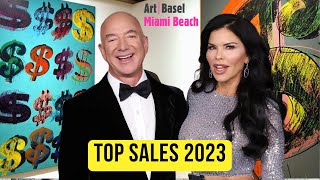 TOP SALES FROM ART BASEL MIAMI BEACH 2023  STANDOUT MOST EXPENSIVE PIECES [upl. by Fleisher]