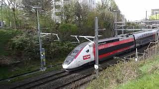 TGV Lyria swiss metro EuroTube [upl. by Leakim15]