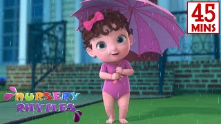 Rain Rain Go Away  More Nursery Rhymes amp Baby Songs  Kidsberry [upl. by Eadwine322]