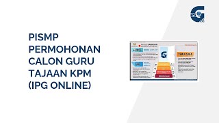 PISMP Permohonan Calon Guru Tajaan KPM IPG Online [upl. by Latrell]