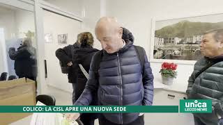 Colico la Cisl apre una nuova sede [upl. by Reld626]