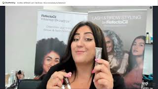 RefectoCil  Brow Intensifying by RefectoCil Webinar [upl. by Prochora]