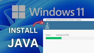 How to Install JAVA on Windows 11 The Right Way [upl. by Tonnie]