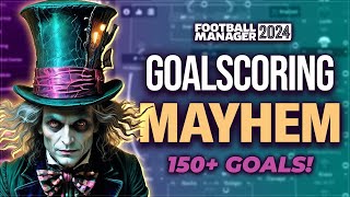 150 Goals For SHOTCRAZY 4132 Tactic In FM24  Football Manager 2024 Best Tactics [upl. by Enahsed390]