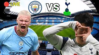 MANCHESTER CITY vs TOTTENHAM HOTSPUR live watch along at ETIHAD STADIUM with JENZ [upl. by Alphard328]