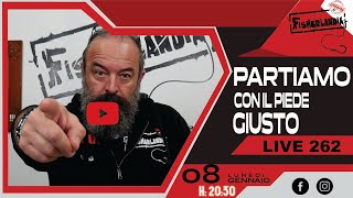 PARTIAMO CON IL PIEDE GIUSTO  LIVE 262 BY FISHERLANDIA [upl. by Nala771]