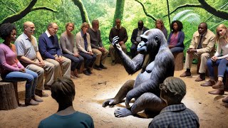 Koko the gorilla who talks to humans and his impressive story [upl. by Wimsatt]