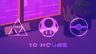 10 Hours of Lofi Video Game Beats [upl. by Erlinna]