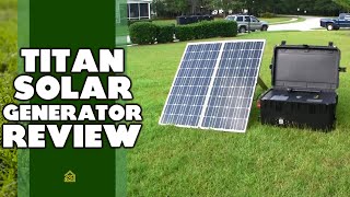 Titan Solar Generator Review What You Need to Know Insider Insights [upl. by Bowie429]