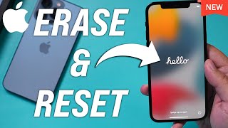 How to Reset iPhone to Factory Settings [upl. by Ydolem]