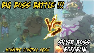 Silver Boss Bokoblin Vs Monster Control Crew  The Legend of Zelda Tears of the Kingdom [upl. by Collier]