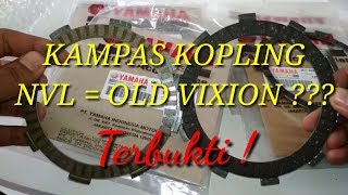 Kampas Kopling New Vixion Lightning amp Old Vixion  Tidak Sama [upl. by Anabal]