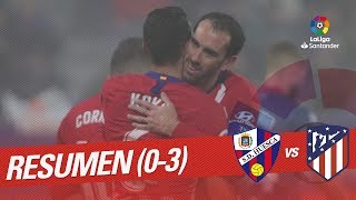 Resumen de SD Huesca vs Atlético de Madrid 03 [upl. by Delmer]