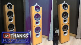 KEF Reference 205Why Audiophiles Swear By Kef 205 Fourway Floor Standing Speakers [upl. by Abagail158]